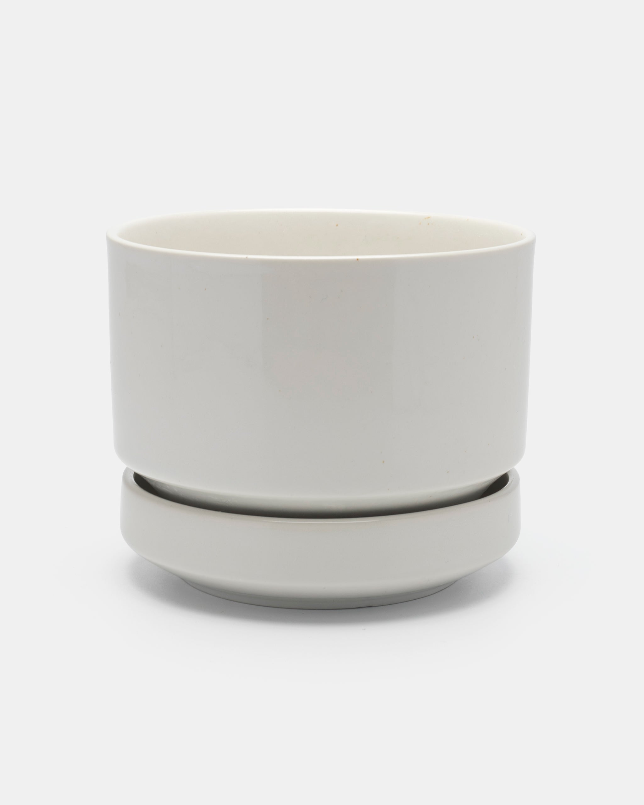 RICHARD LINDH | FLOWER POT(GLOSS WHITE) M SN2 | ARABIA – ELEPHANT