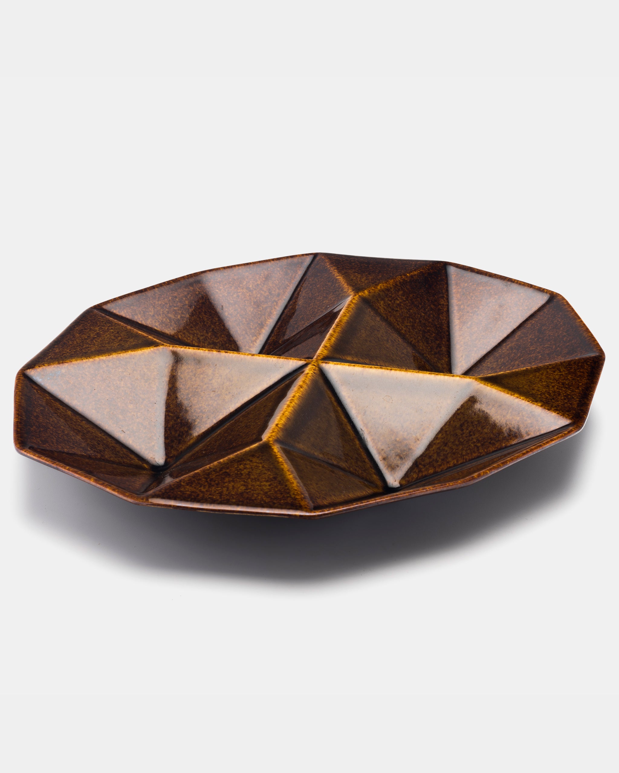 KAJ FRANCK | KF-2 HORS D'OEUVRE DISH(BROWN) | ARABIA – ELEPHANT