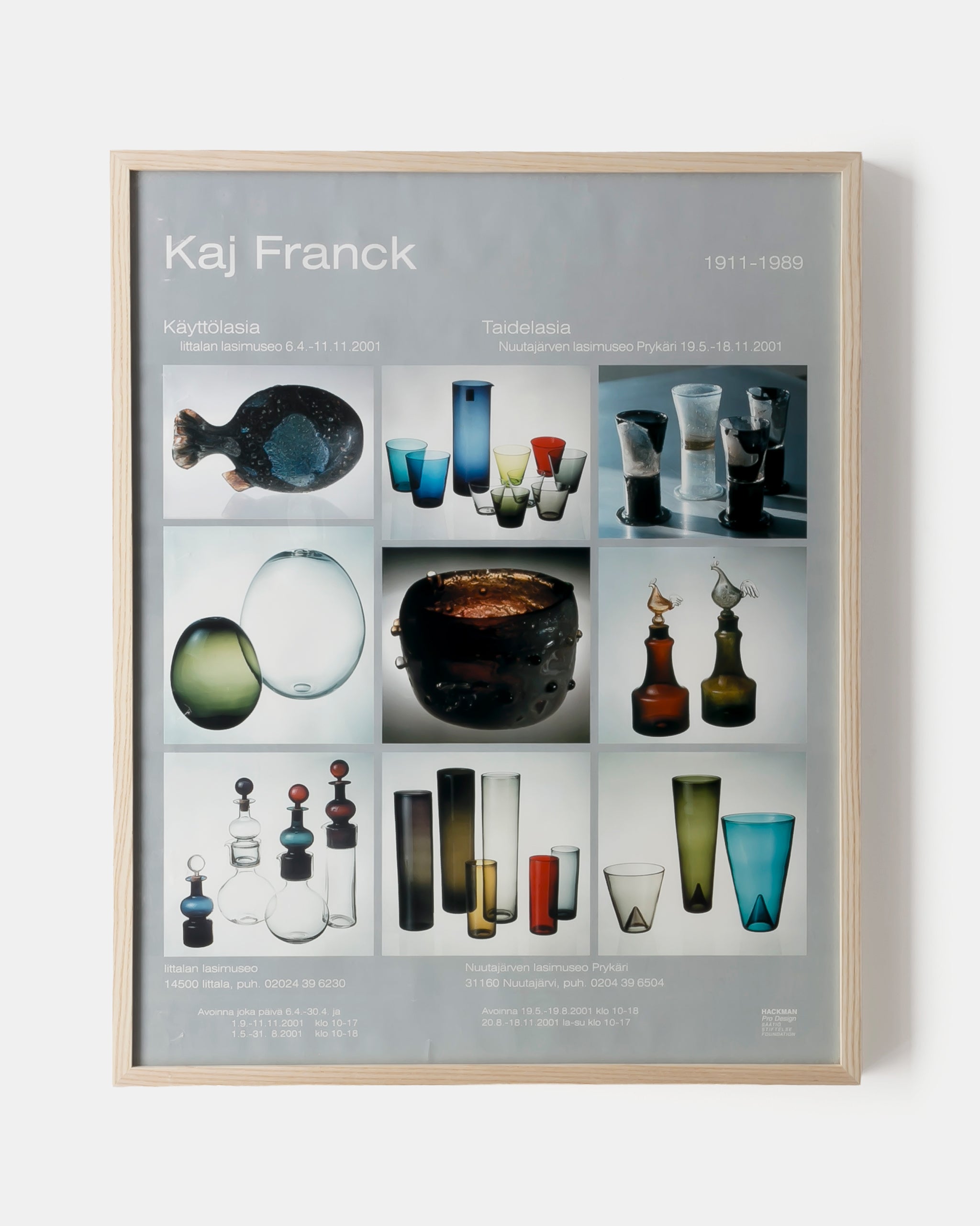 Kaj Franck Exhibition 2001 POSTER – ELEPHANT