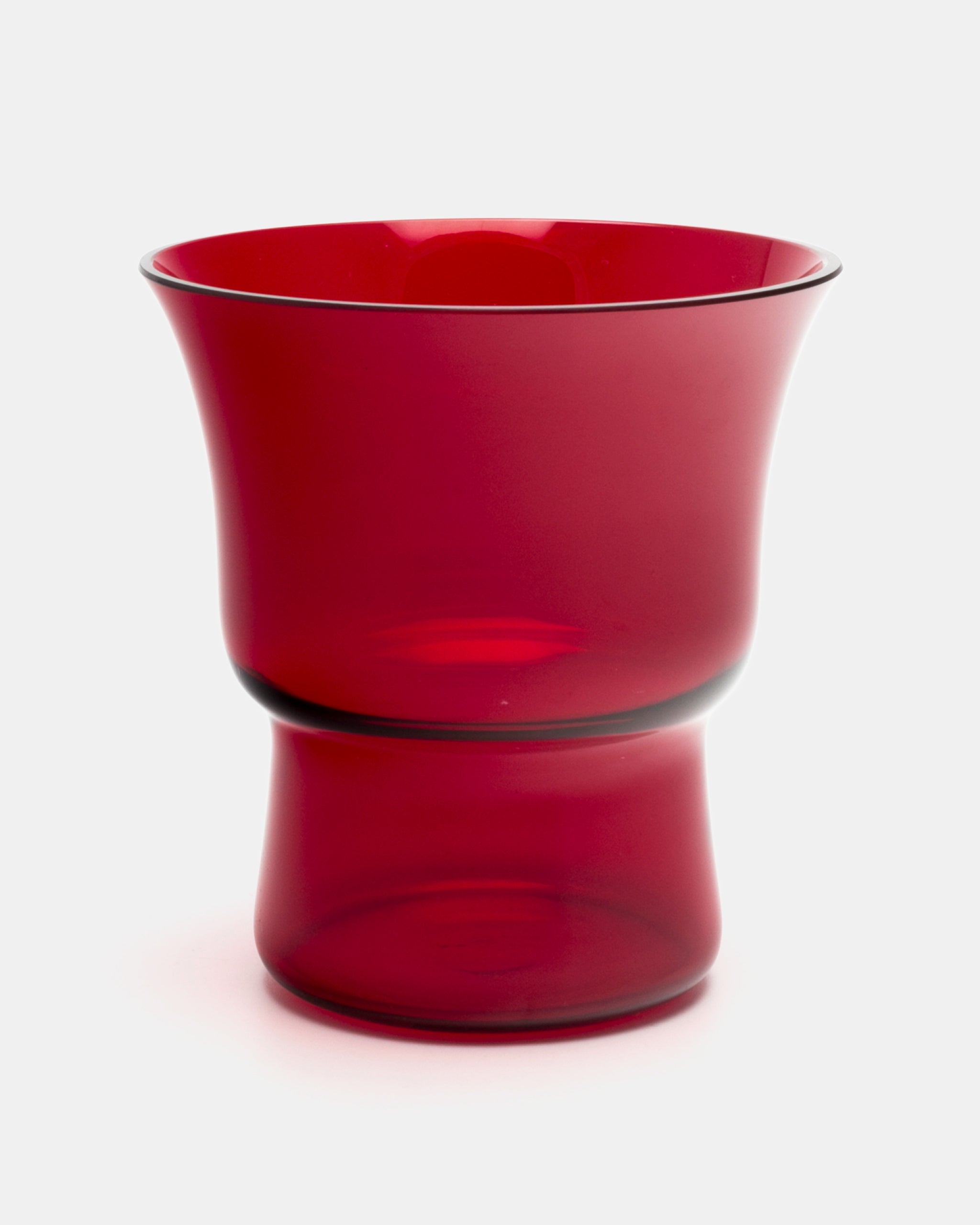 Saara Hopea Vase Red 1409 Nuutajärvi Finland – ELEPHANT