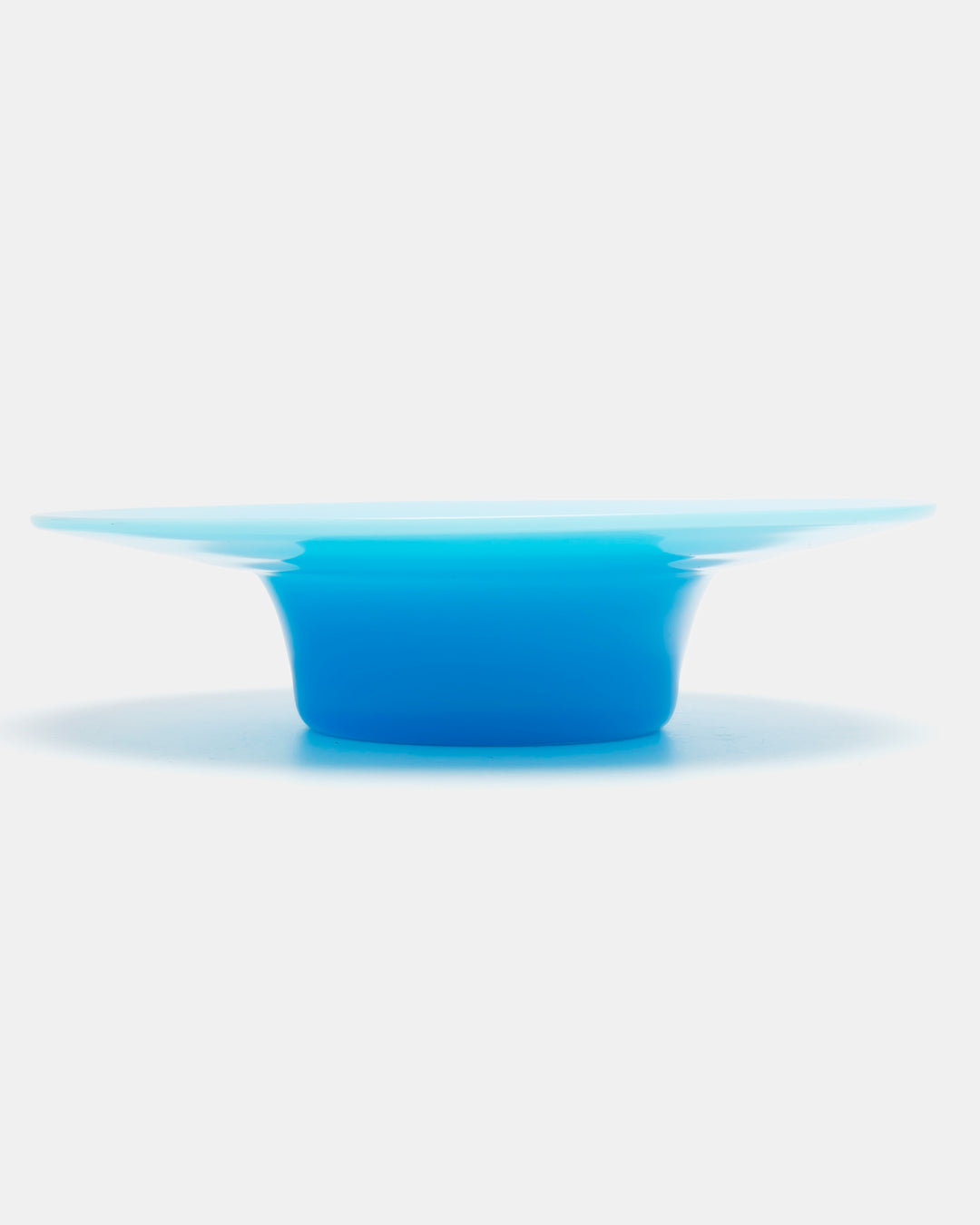 CANDLESTICK/BOWL(OPAL BLUE) H1799