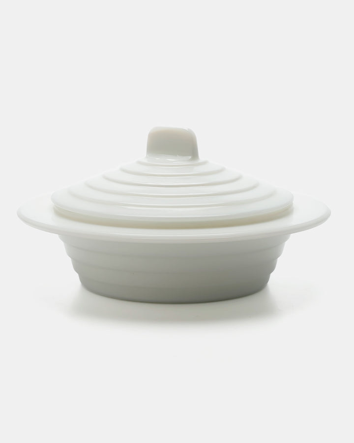 “AALTO” BUTTER DISH(WHITE) 4805