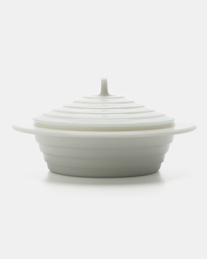 “AALTO” BUTTER DISH(WHITE) 4805