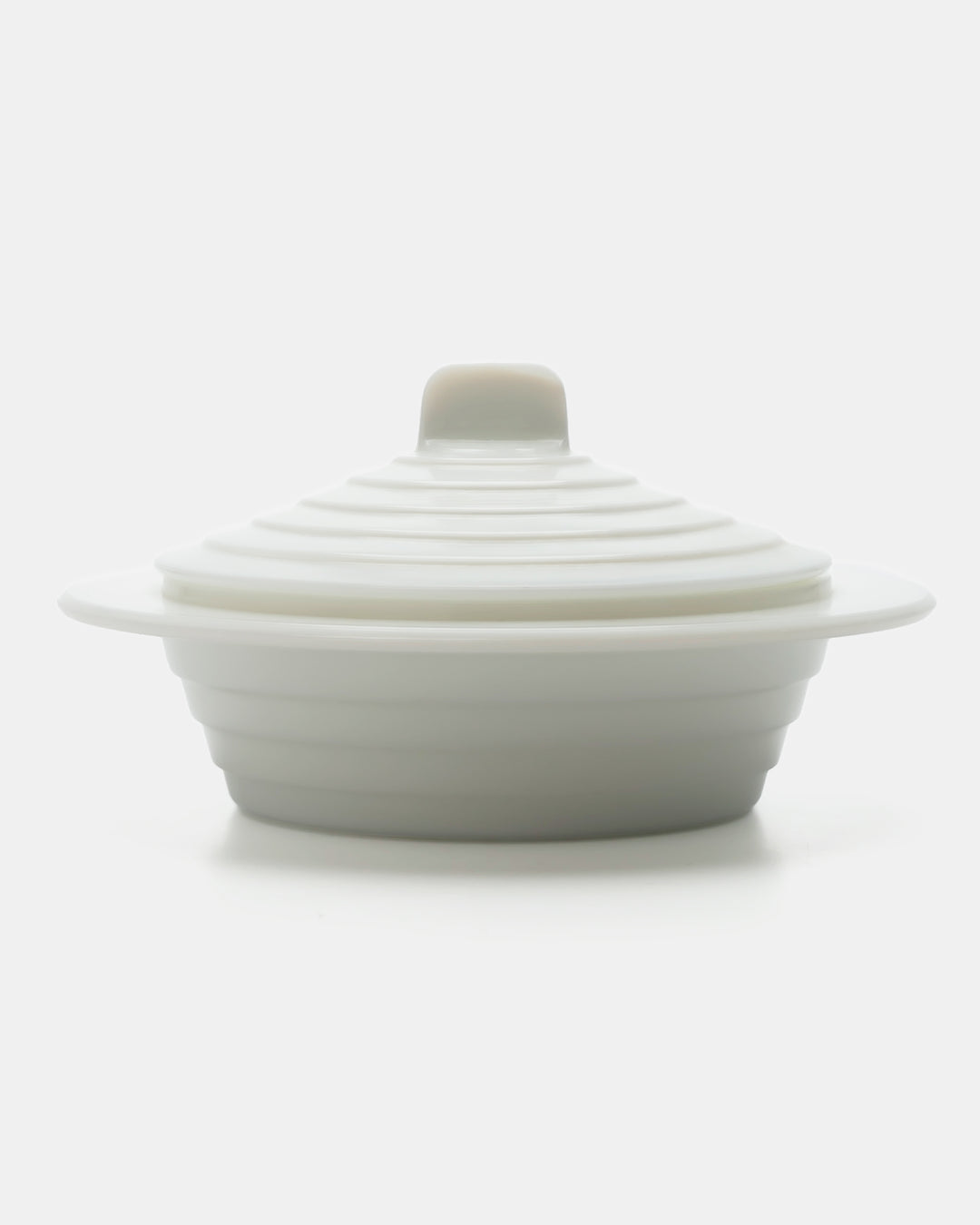 “AALTO” BUTTER DISH(WHITE) 4805