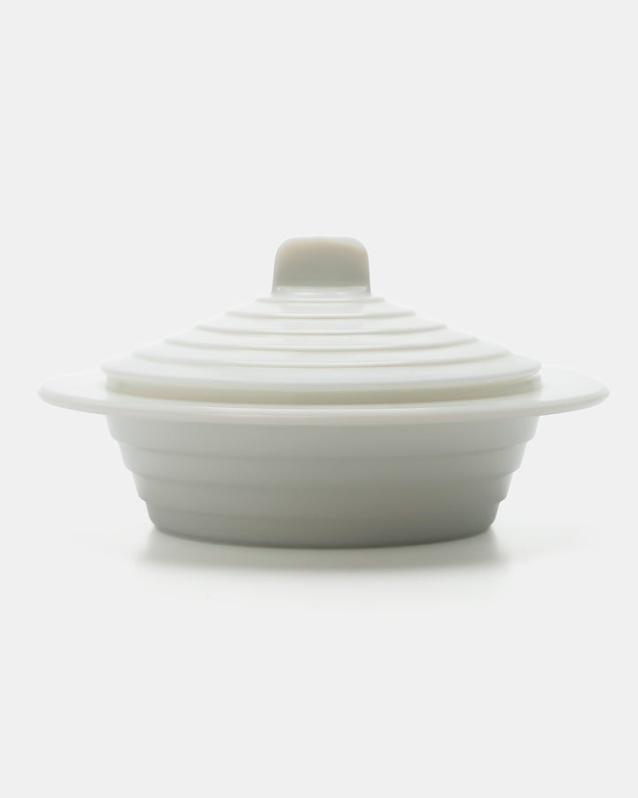 “AALTO” BUTTER DISH(WHITE) 4805
