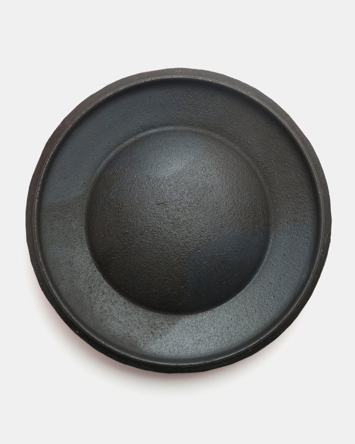 "FLYNG SAUSER" CAST IRON POT(RED)