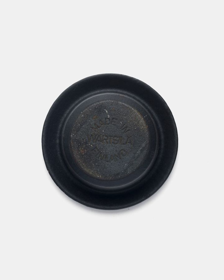 "FLYING SAUCER" CAST IRON POT (RED)