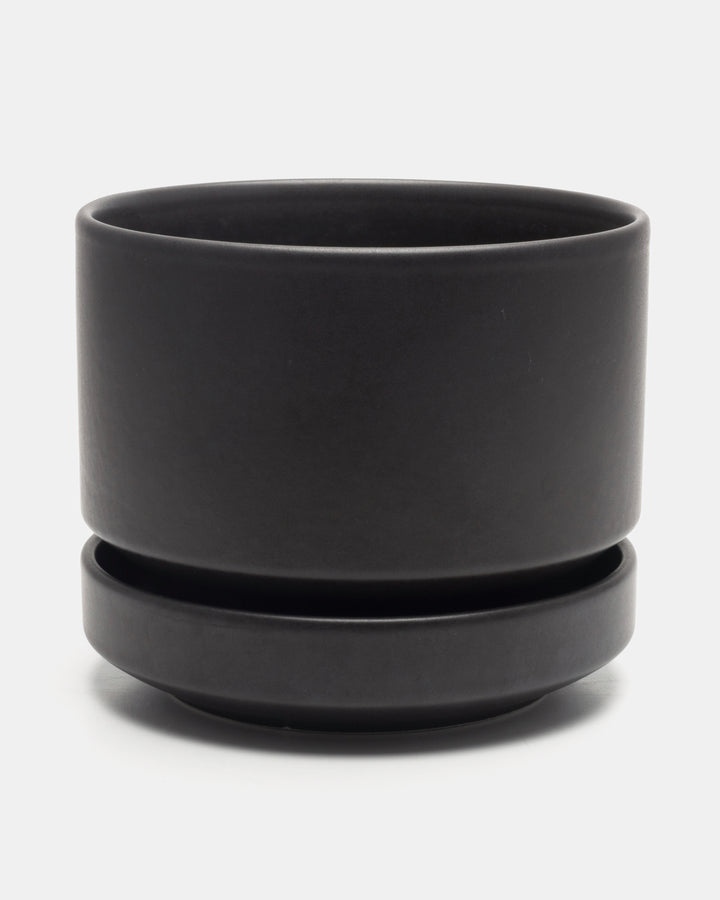 FLOWER POT(BLACK) M SN2