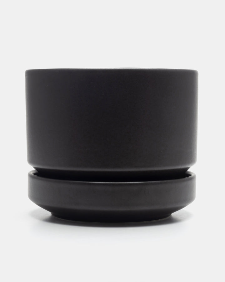 FLOWER POT(BLACK) M SN2