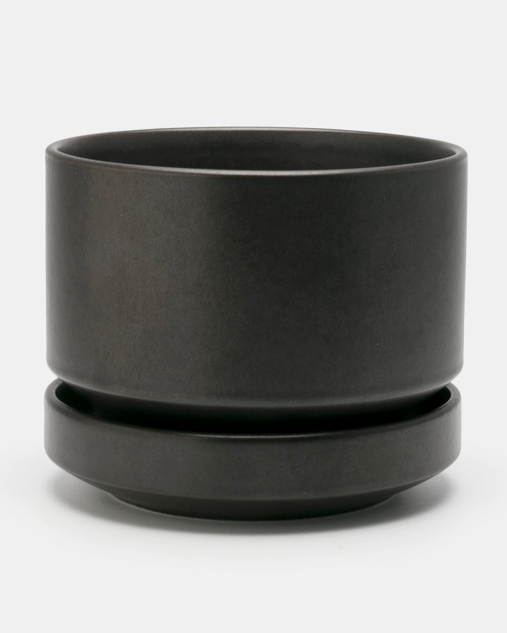 FLOWER POT(BLACK) L SN3