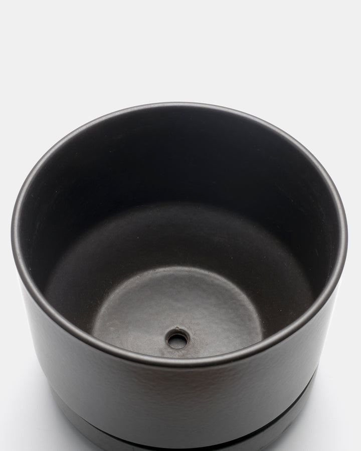 FLOWER POT(BLACK) L SN3