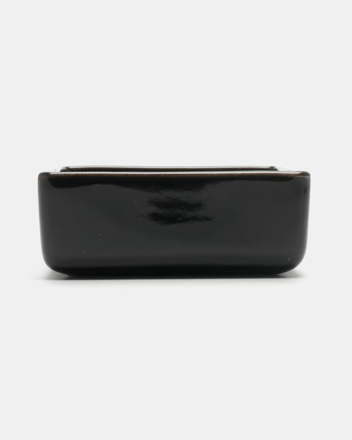 SQUARE DISH(BLACK) HF