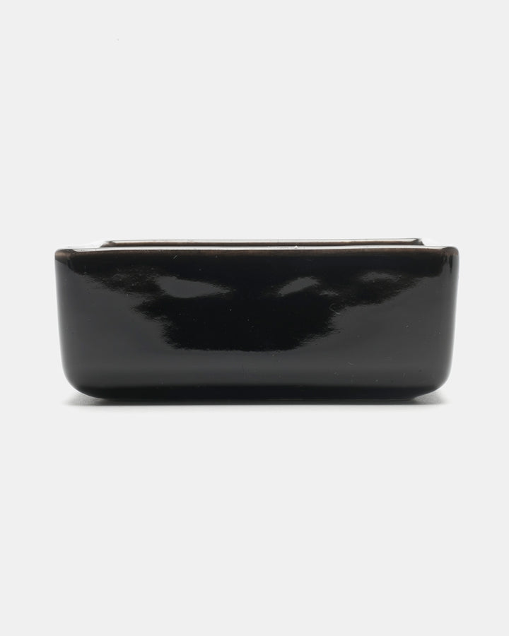 SQUARE DISH(BLACK) HF