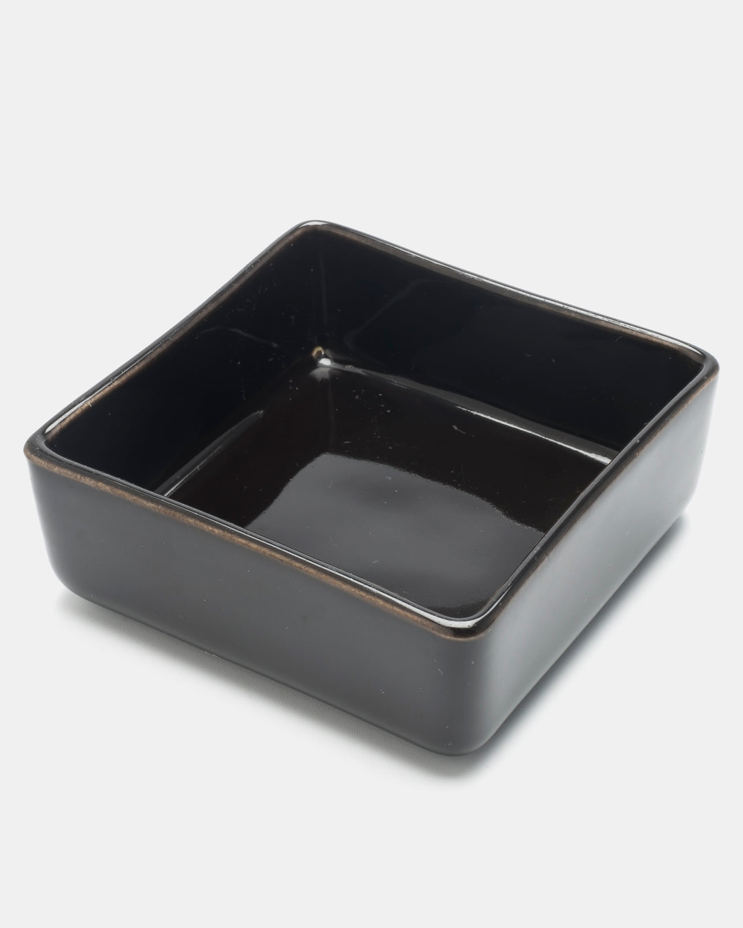SQUARE DISH(BLACK) HF