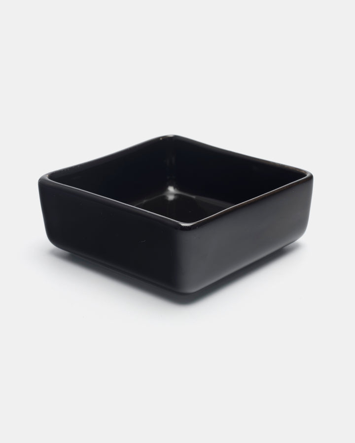 SQUARE DISH(BLACK) HF