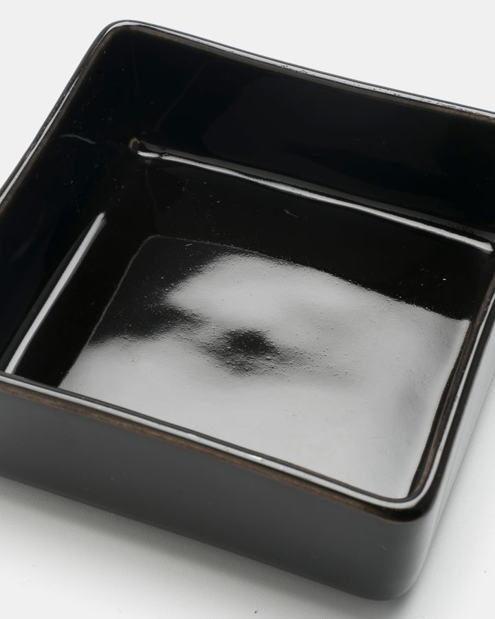 SQUARE DISH(BLACK) HF