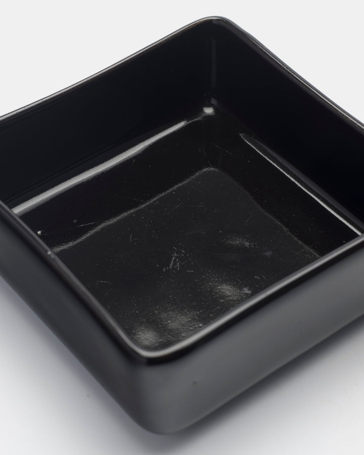 SQUARE DISH(BLACK) HF