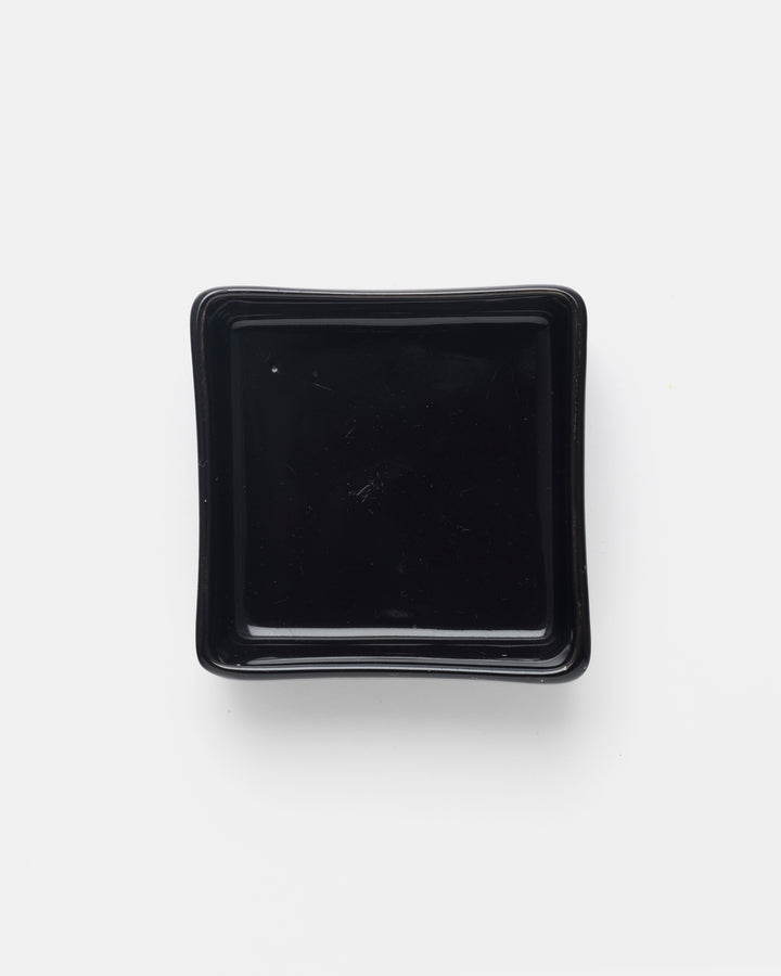 SQUARE DISH(BLACK) HF