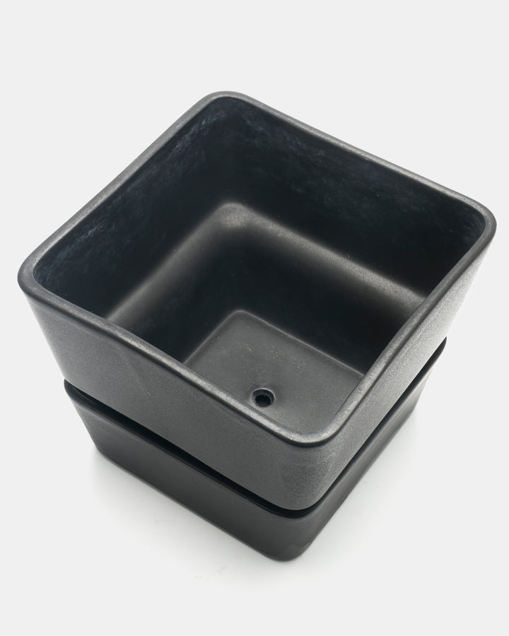 FLOWER POT(BLACK) LB2
