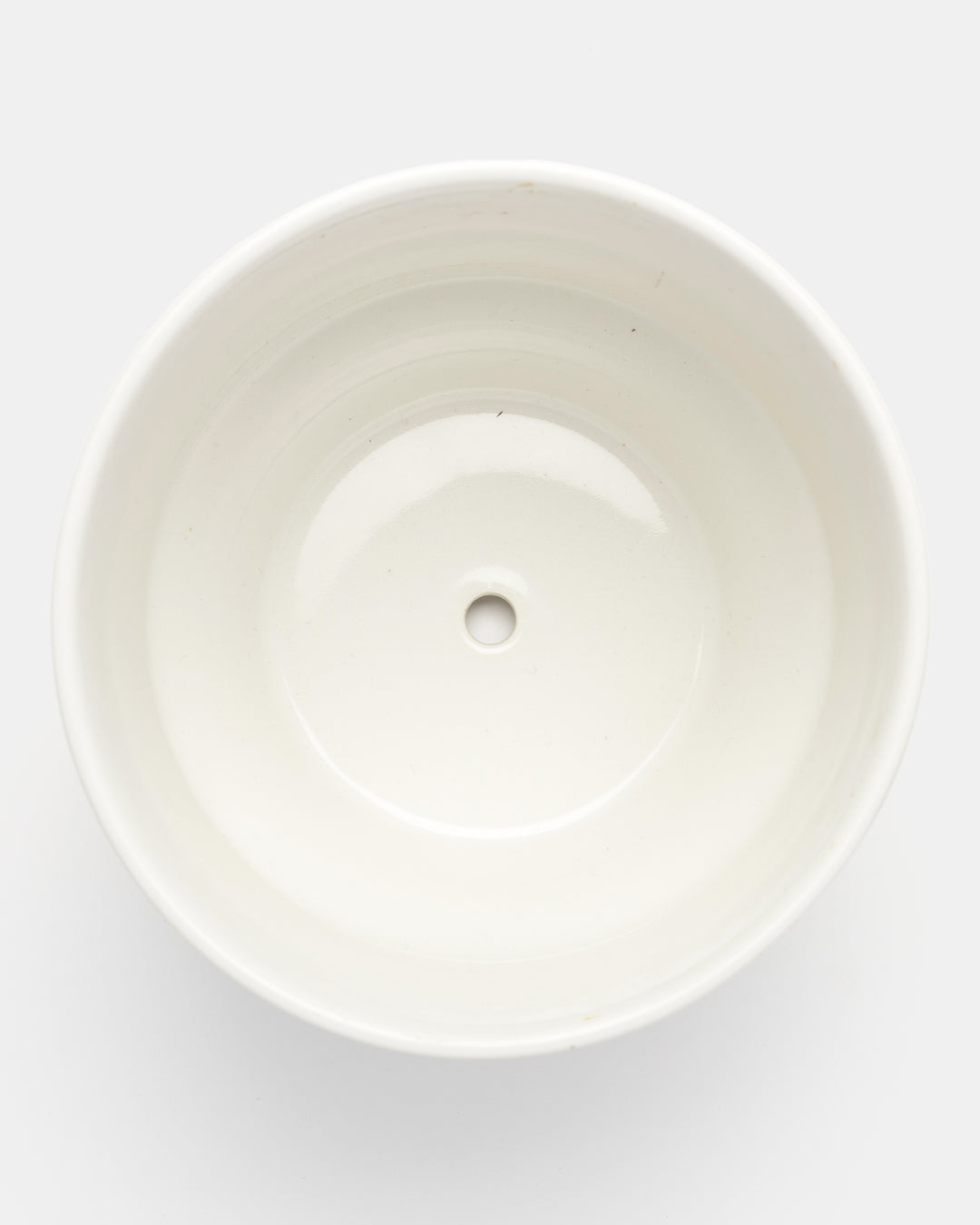 FLOWER POT(GLOSS WHITE) M SN2