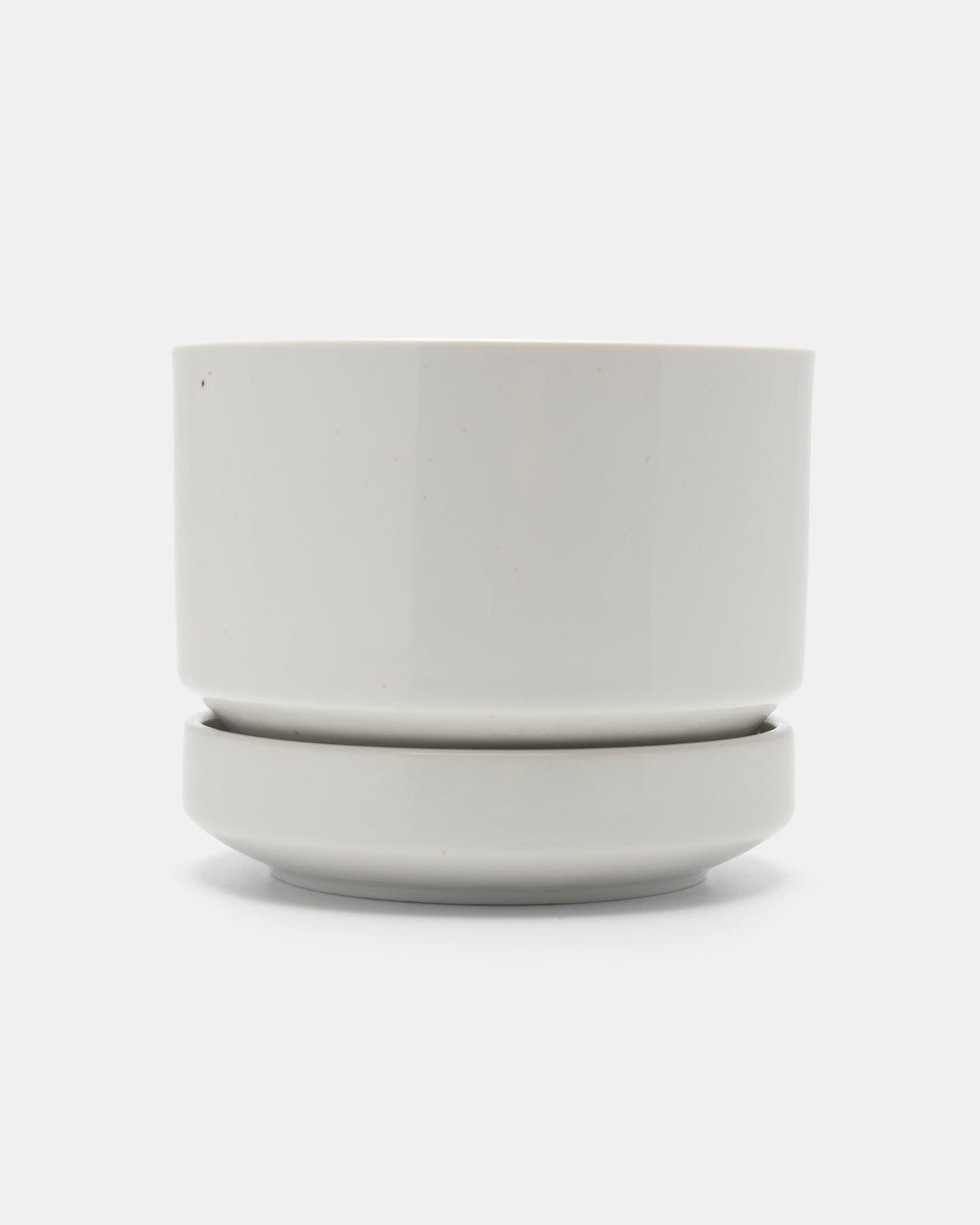 FLOWER POT(GLOSS WHITE) M SN2