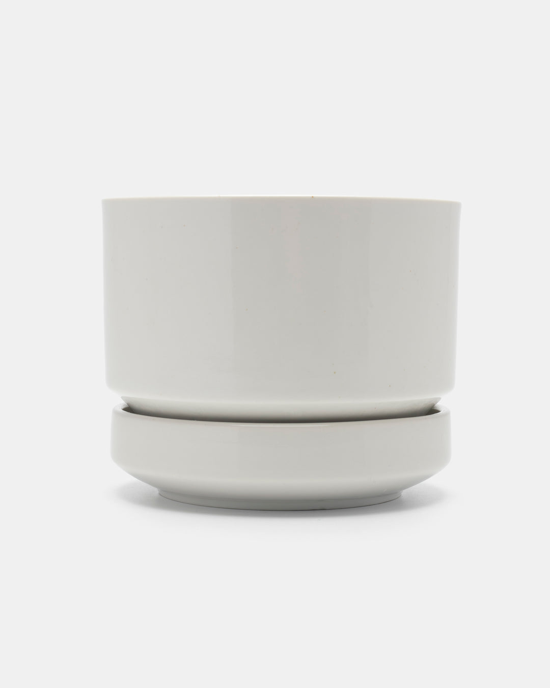 FLOWER POT(GLOSS WHITE) M SN2