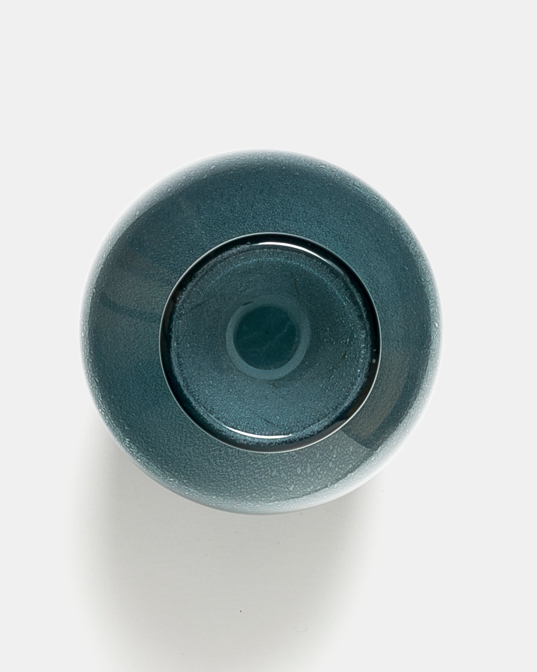 VASE(BLUE GREY CARBORUNDUM) H559