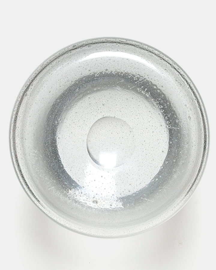 VASE(CLEAR CARBORUNDUM) H587