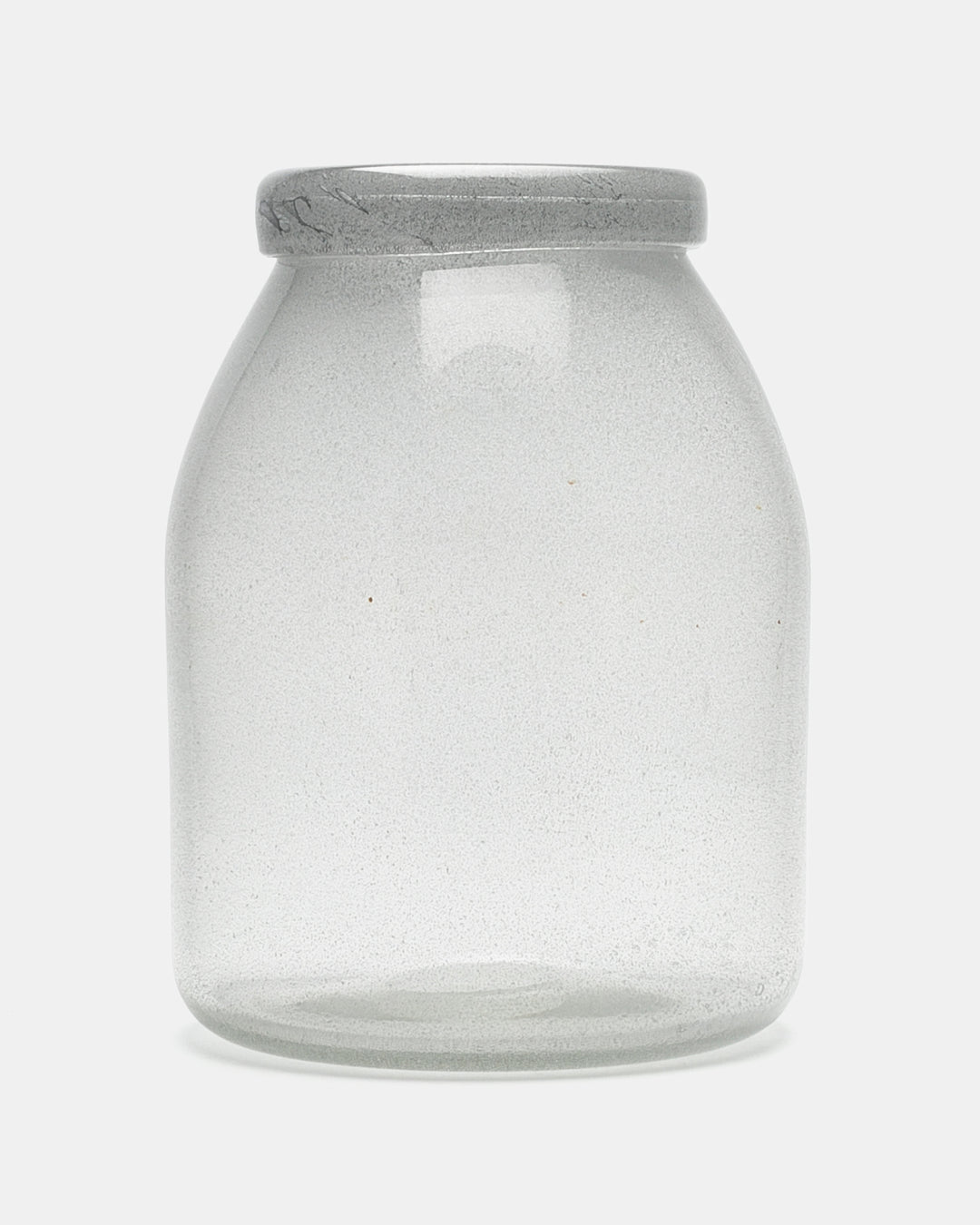 VASE(CLEAR CARBORUNDUM) H587