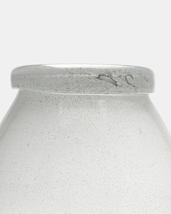 VASE(CLEAR CARBORUNDUM) H587