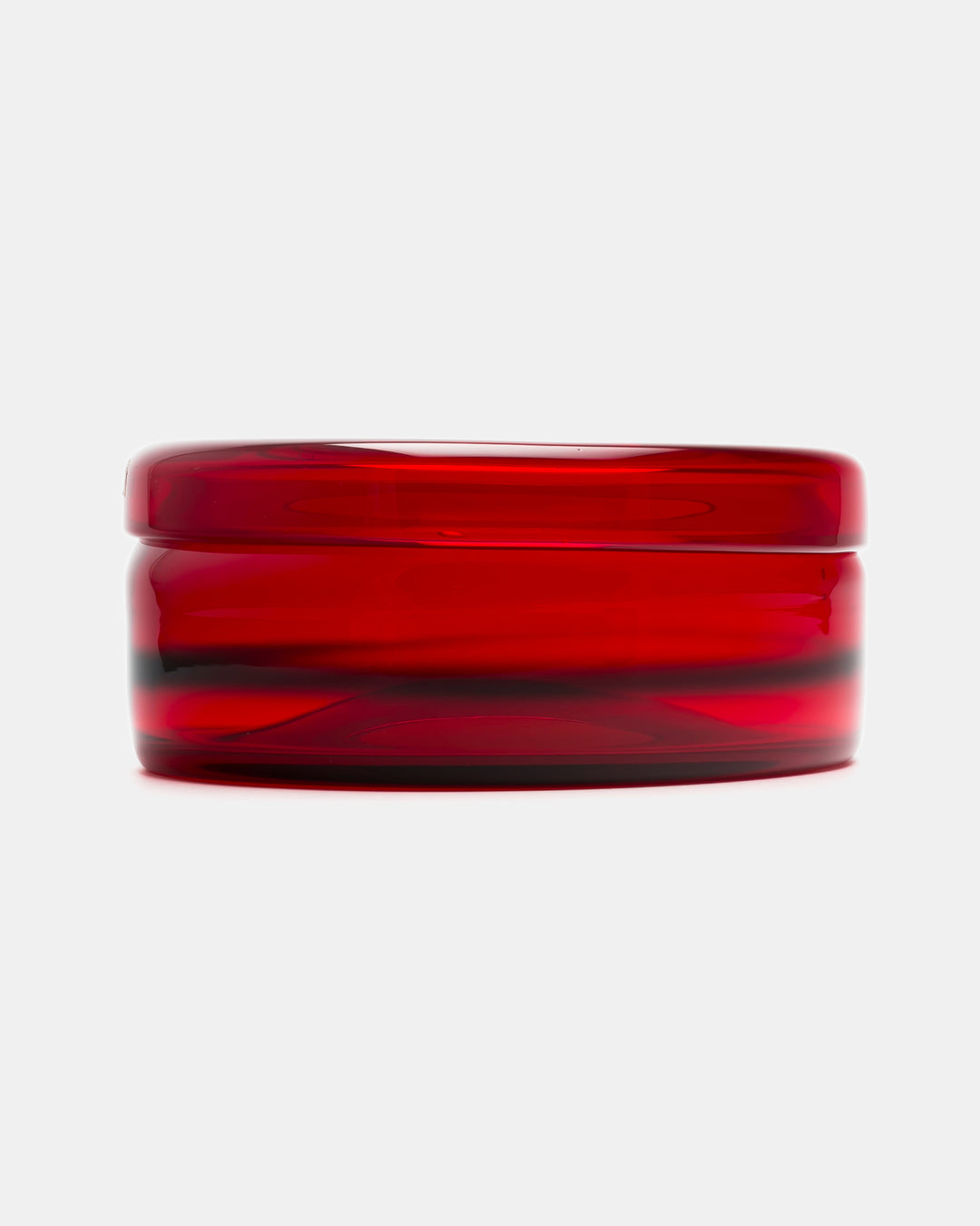 BOWL(RED BUBBLED) H1207