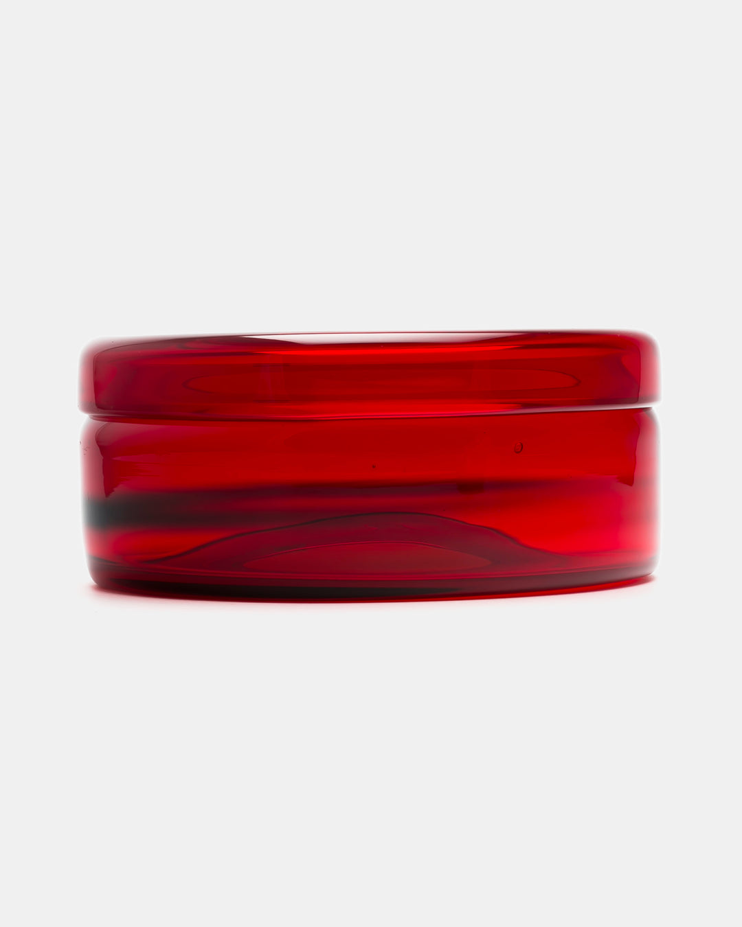 BOWL(RED BUBBLED) H1207