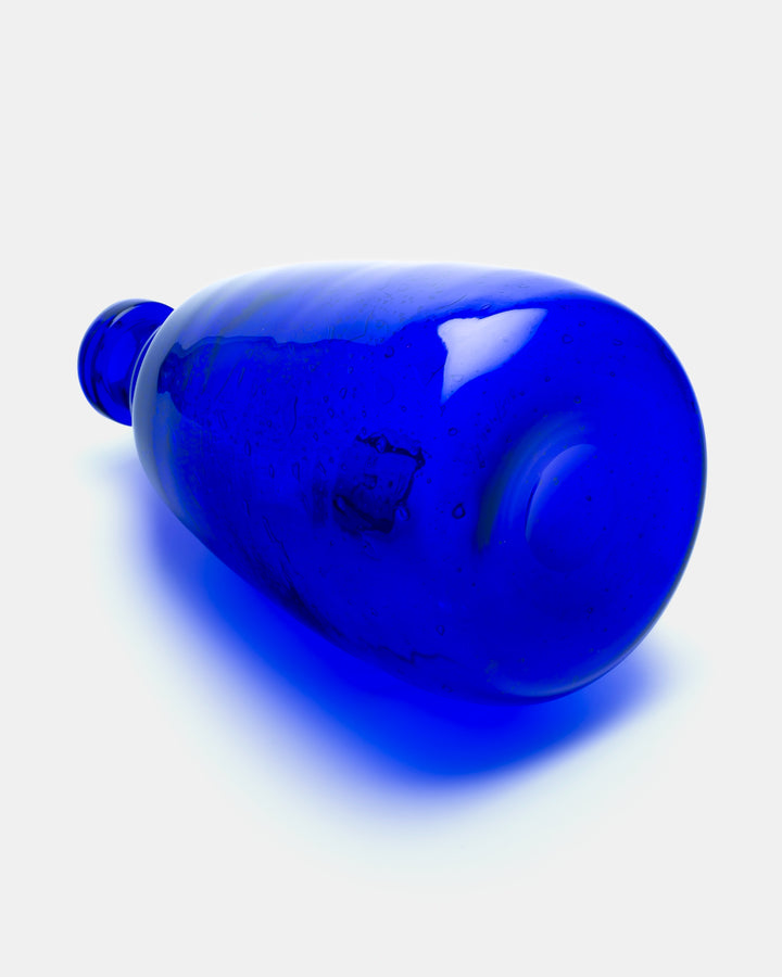 VASE(BLUE BUBBLED) H981