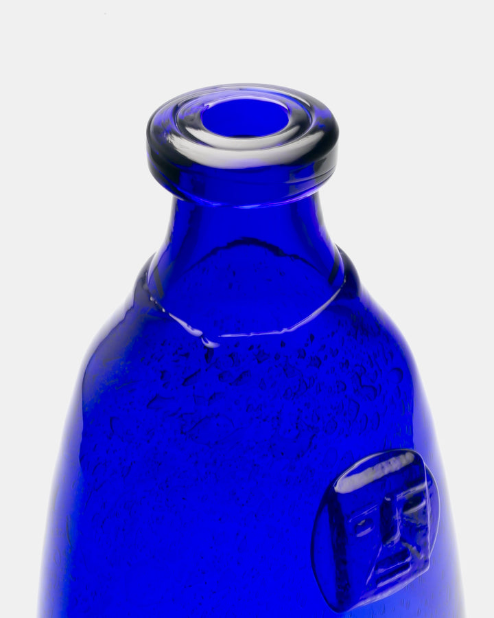 VASE(BLUE BUBBLED) H981