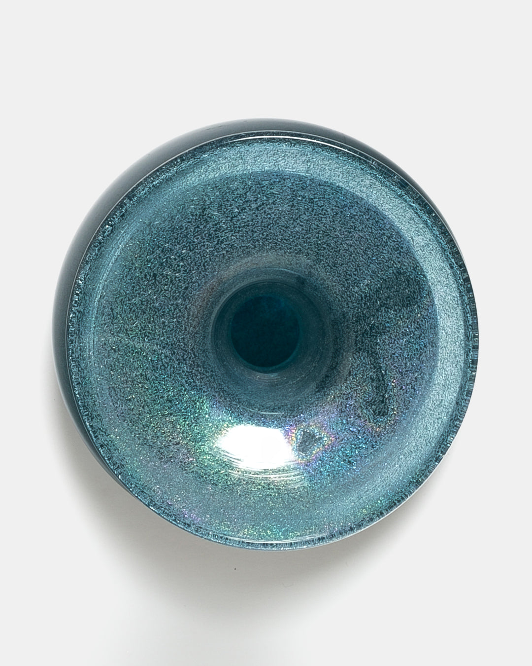 VASE(BLUE GREY CARBORUNDUM) H532