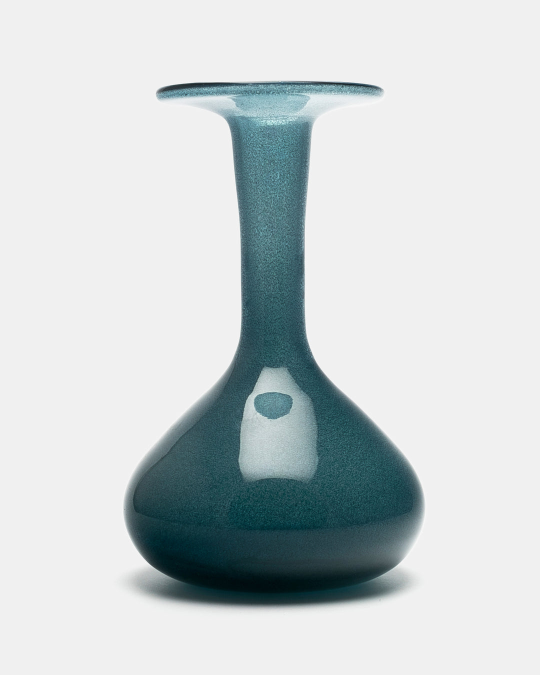 VASE(BLUE GREY CARBORUNDUM) H532