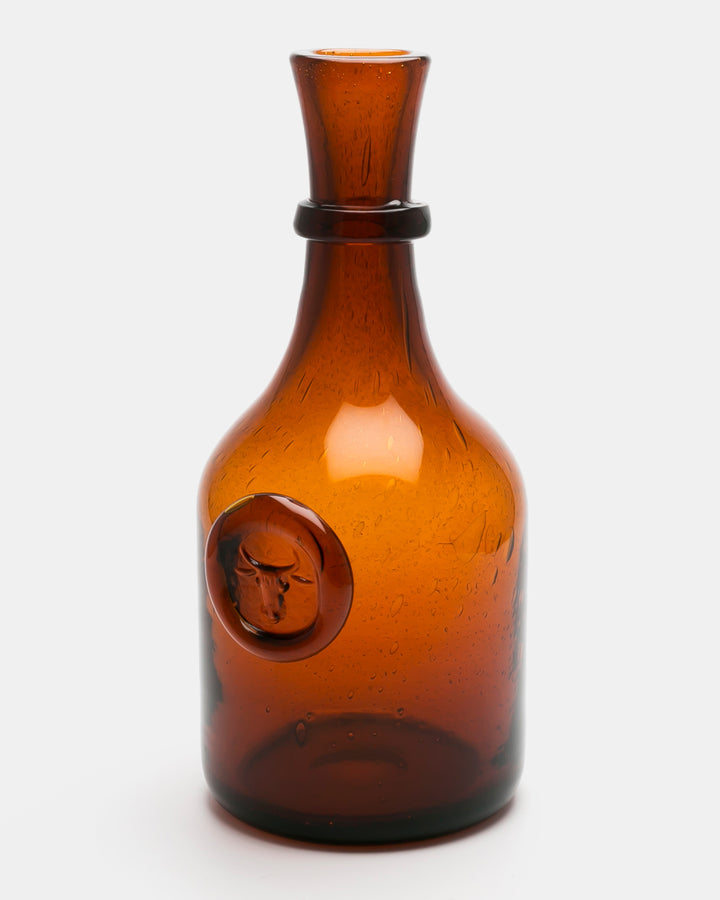 VASE(BROWN BUBBLED) H738
