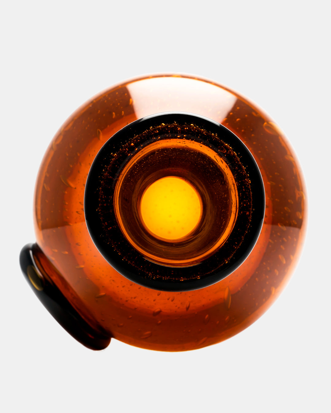 VASE(BROWN BUBBLED) H738