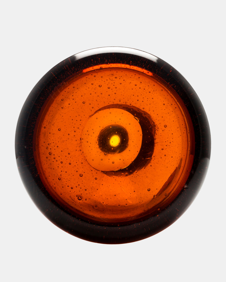 VASE(BROWN BUBBLED) H738