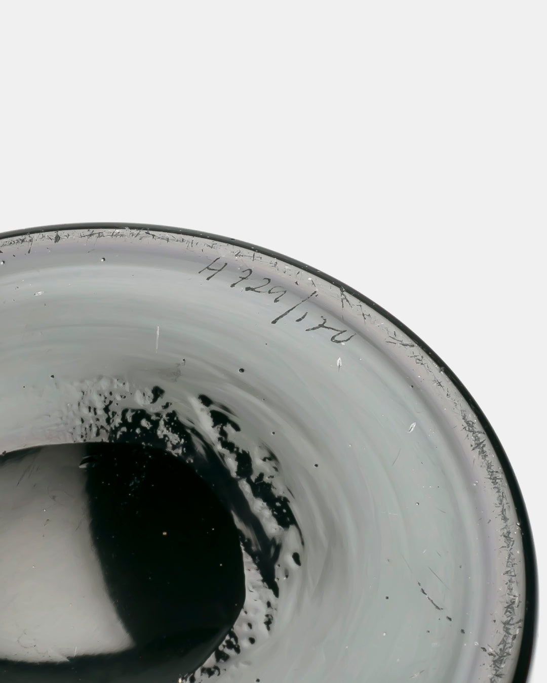 VASE(DARK PURPLE BUBBLED) H729