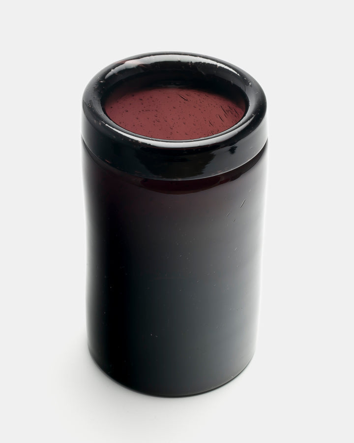 VASE(DARK PURPLE BUBBLED) H729