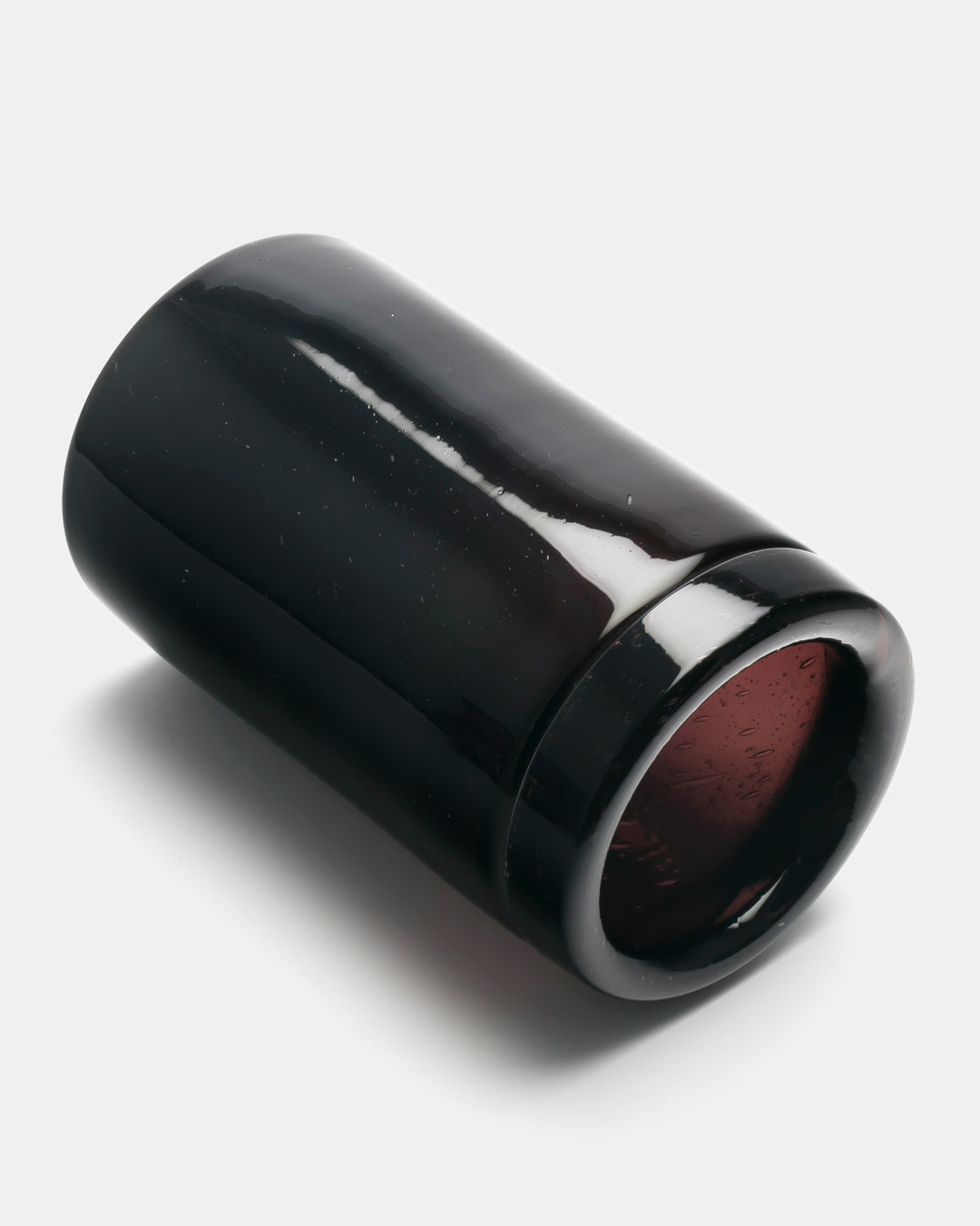 VASE(DARK PURPLE BUBBLED) H729