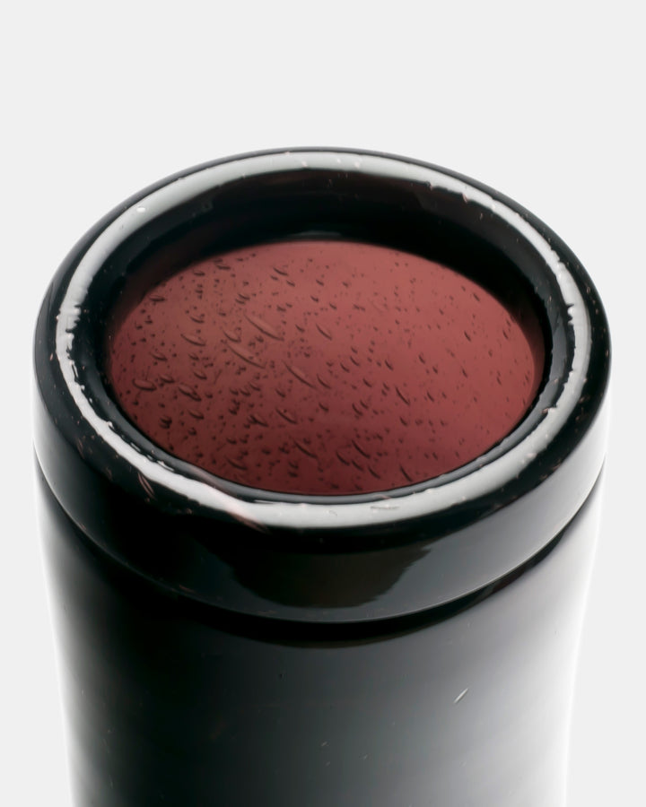 VASE(DARK PURPLE BUBBLED) H729