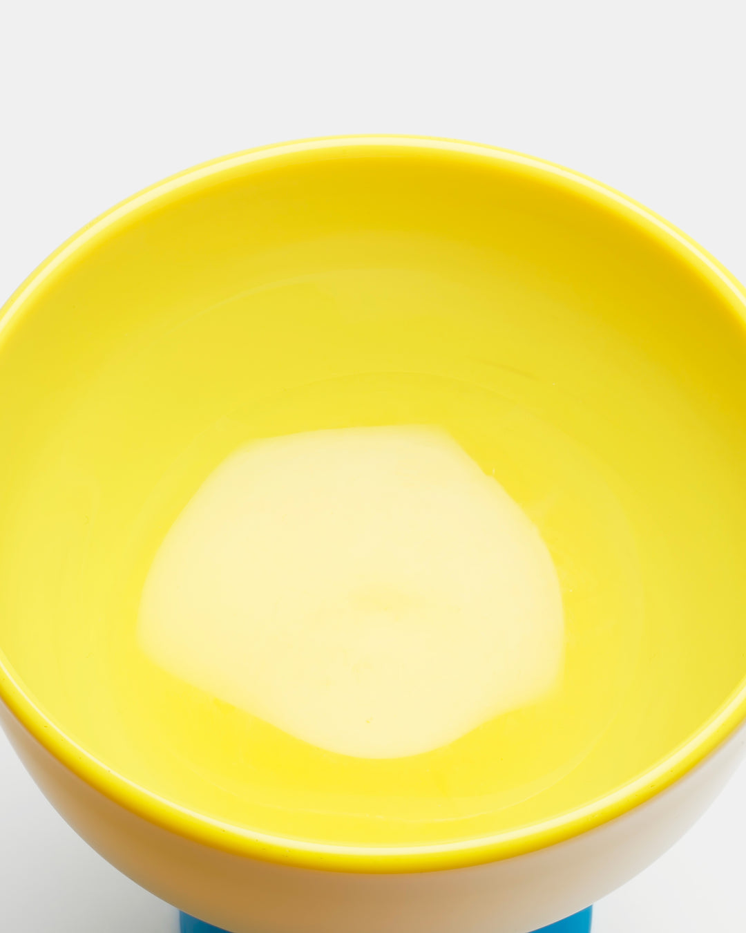 BOWL ON FOOT(YELLOW X OPAL BLUE) H1669