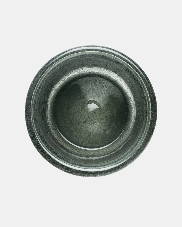 VASE(GREY CARBORUNDUM) H694