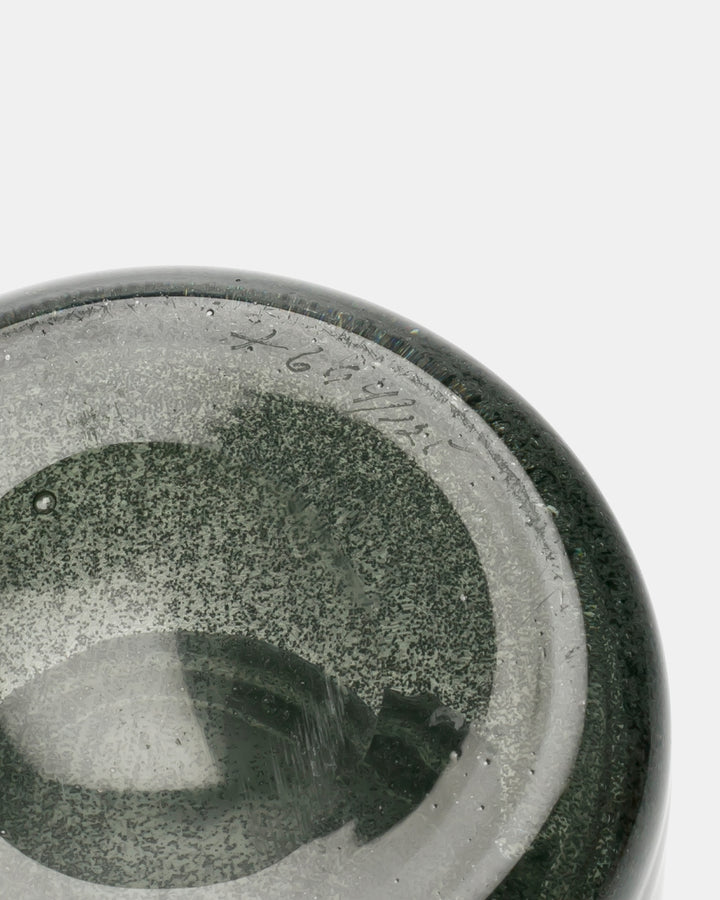 VASE(GREY CARBORUNDUM) H694