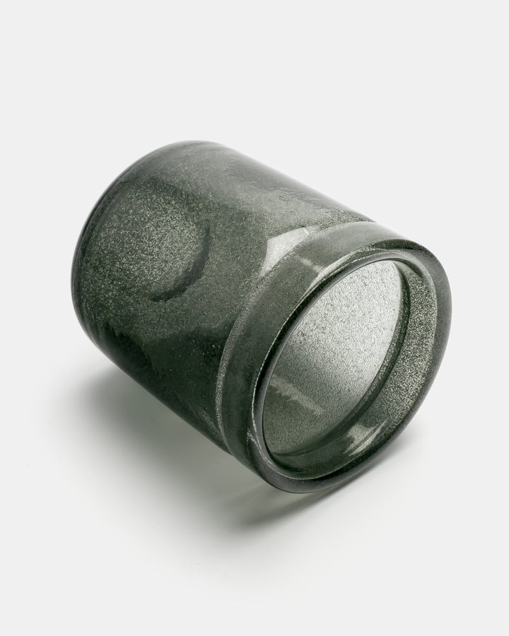 VASE(GREY CARBORUNDUM) H694