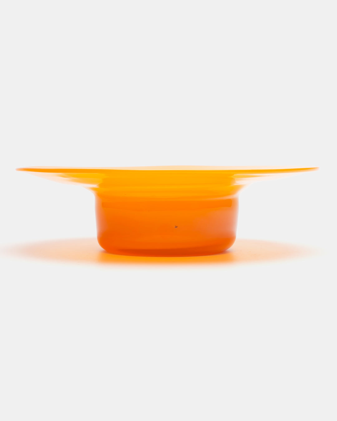 CANDLESTICK/BOWL(ORANGE) H1799