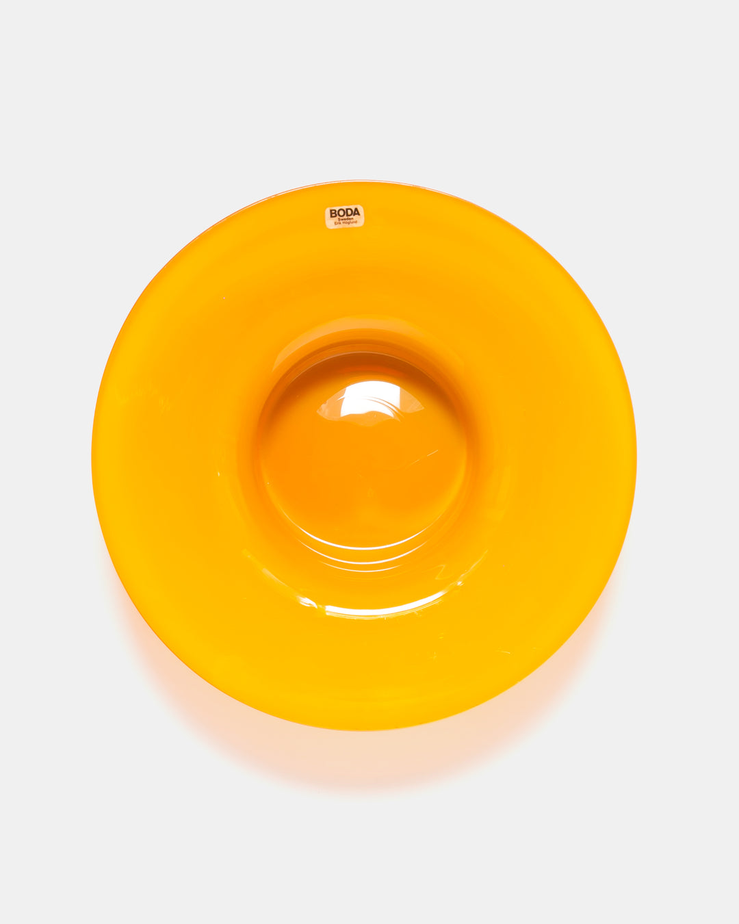 CANDLESTICK/BOWL(ORANGE) H1799