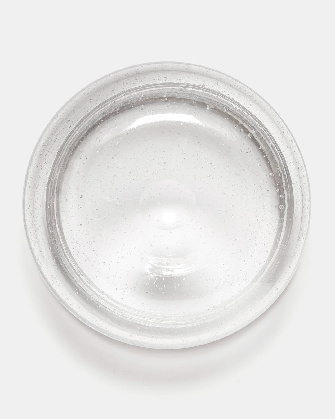 BOWL(CLEAR BUBBLED) H2153
